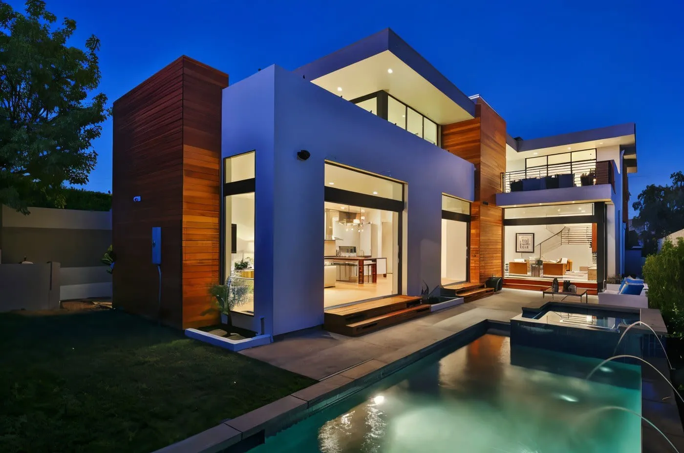 Contemporary Custom Home, Hancock Park — custom home by ArcLine Builders in Hancock Park